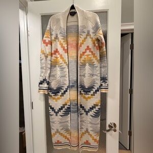 Pendleton duster.